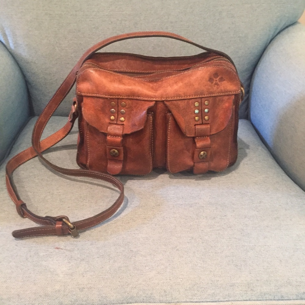Patricia Nash Teramo leather crossbody bag